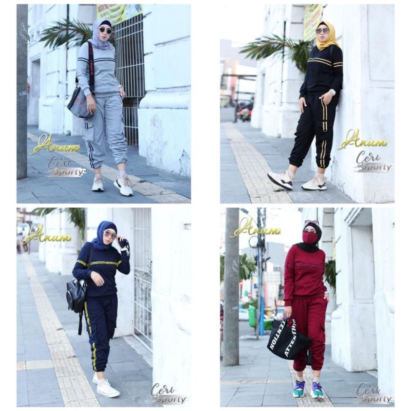 9 Outfit Jalan Santai Olahraga Perempuan, Jilbab Juga Gak Permasalahan!