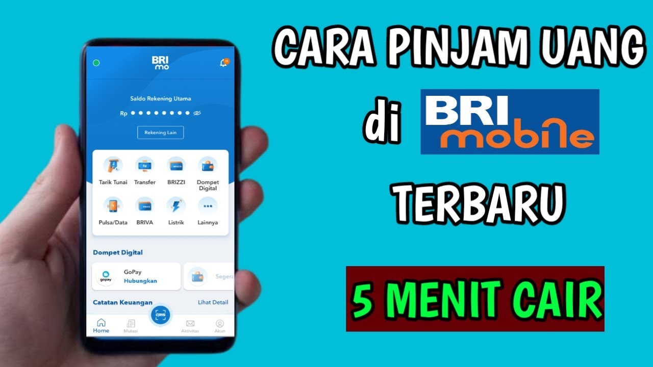 Cara Pinjam Uang di BRImo